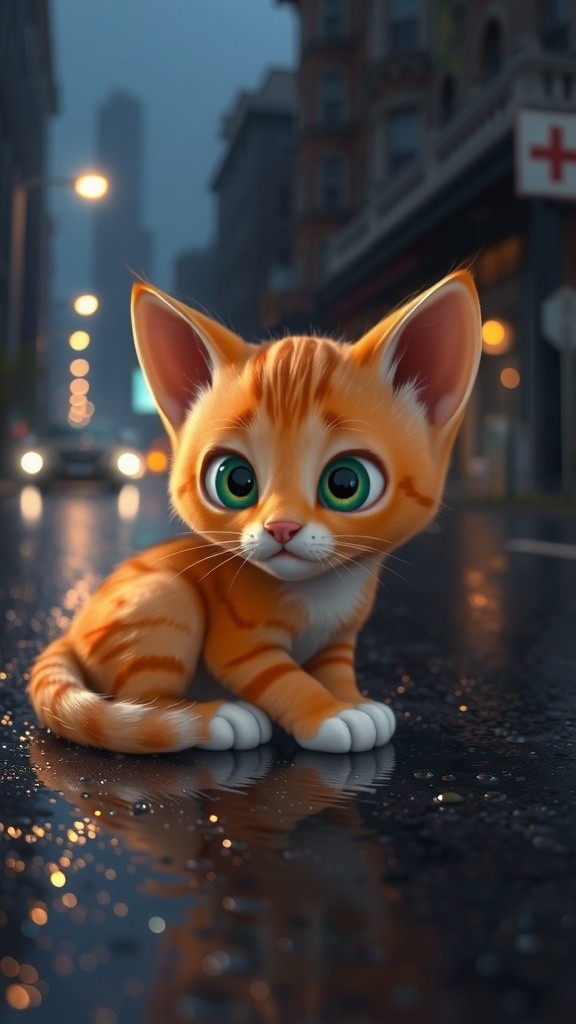 A Kitten's Love: The Bear's Healing Journey