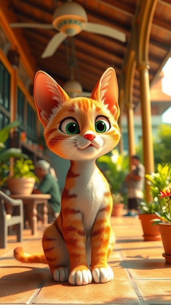 Ucup Si Kucing Preman dan Ayam Goreng Nakal