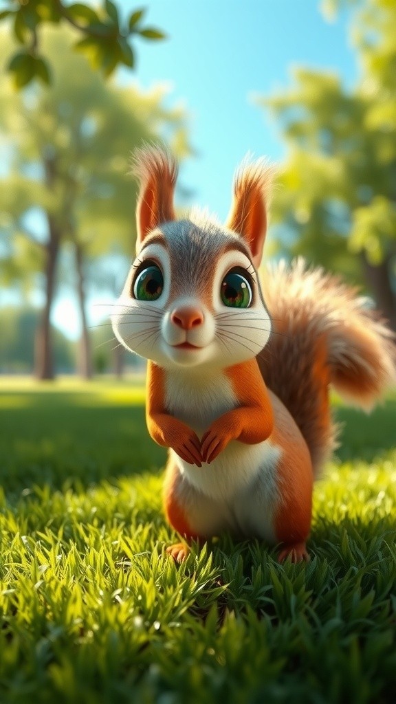 The Tale of Acorn: A Charming Squirrel Adventure