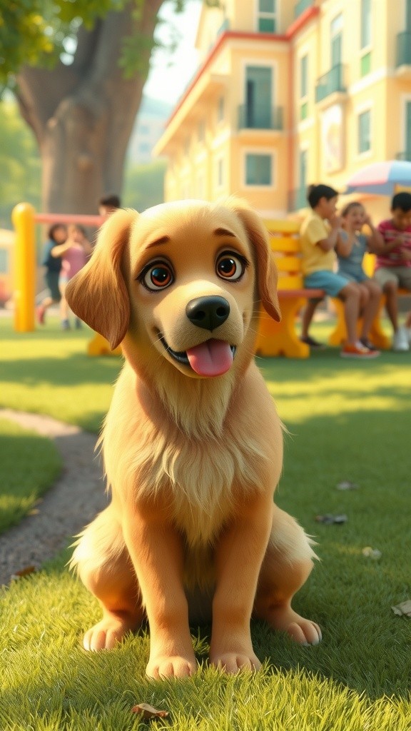 A Little Dog's Adventure