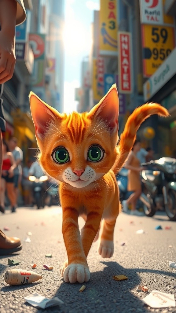 Kucing British Short Hair dengan Kisah Hidup Malang