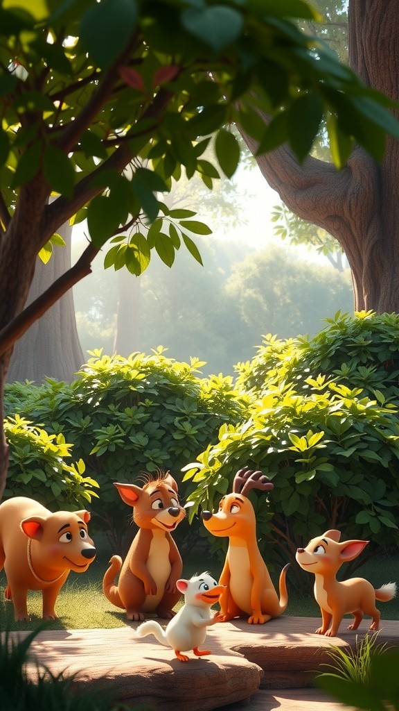 जानवरों की बहस: एक दिलचस्प कहानी