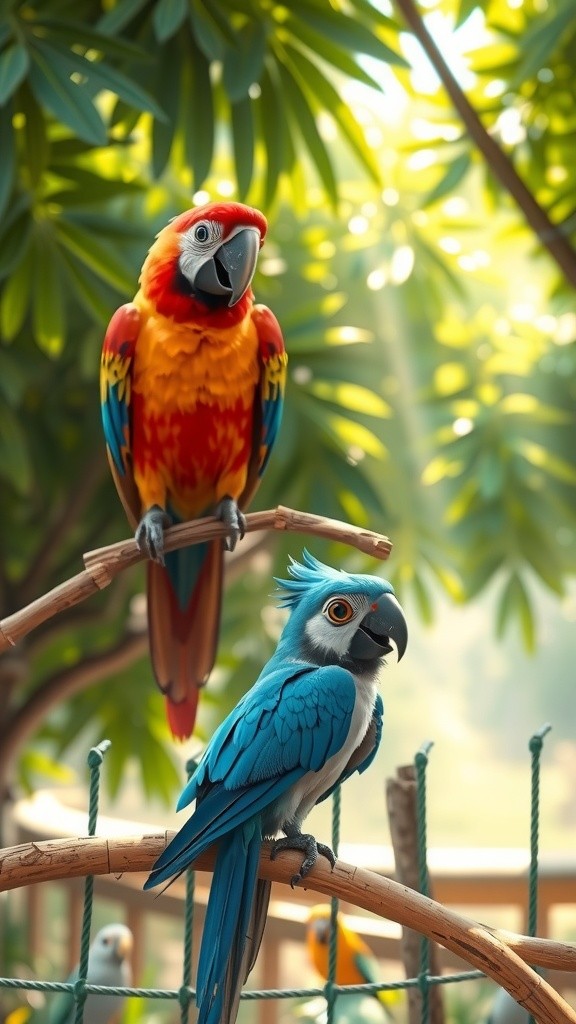 A Sweet Story of Pip and Sora: A Love Bird Tale