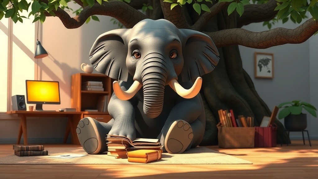 जंगल में हाथी का A से Z शिक्षा अभियान