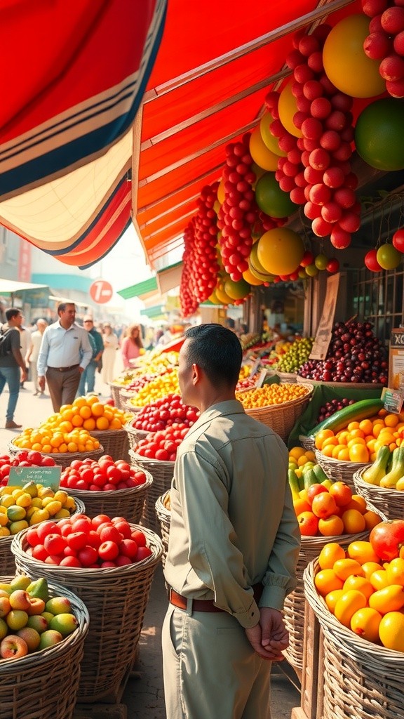 Kakek Penjual Buah yang Ramah