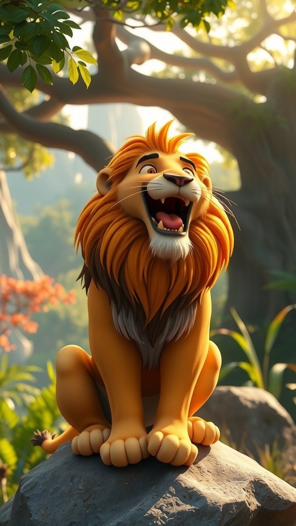 The Lion and the Clever Rat: A Tale of Unexpected Friendship