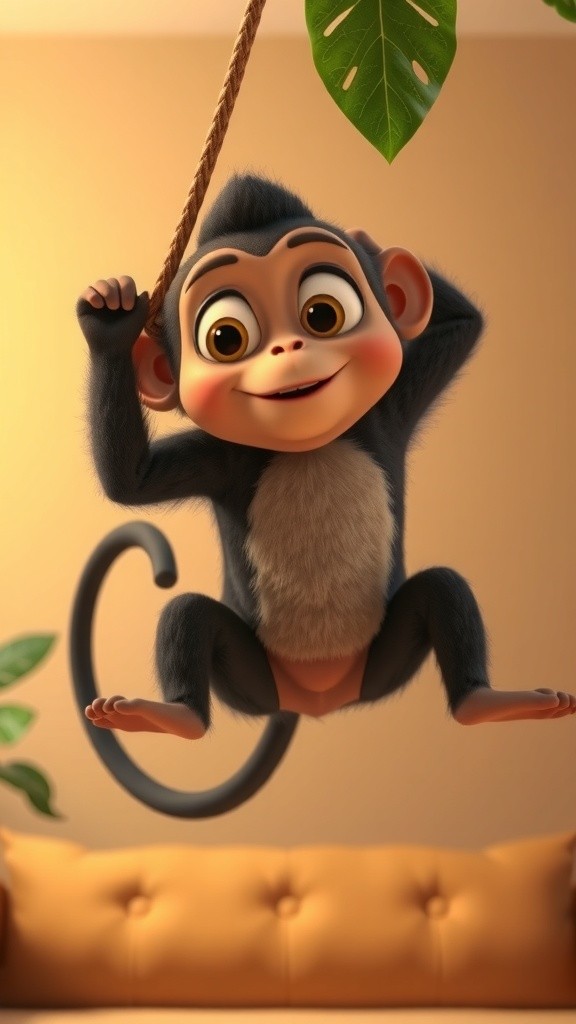 The Monkey and the Crocodile: A Jungle Tale