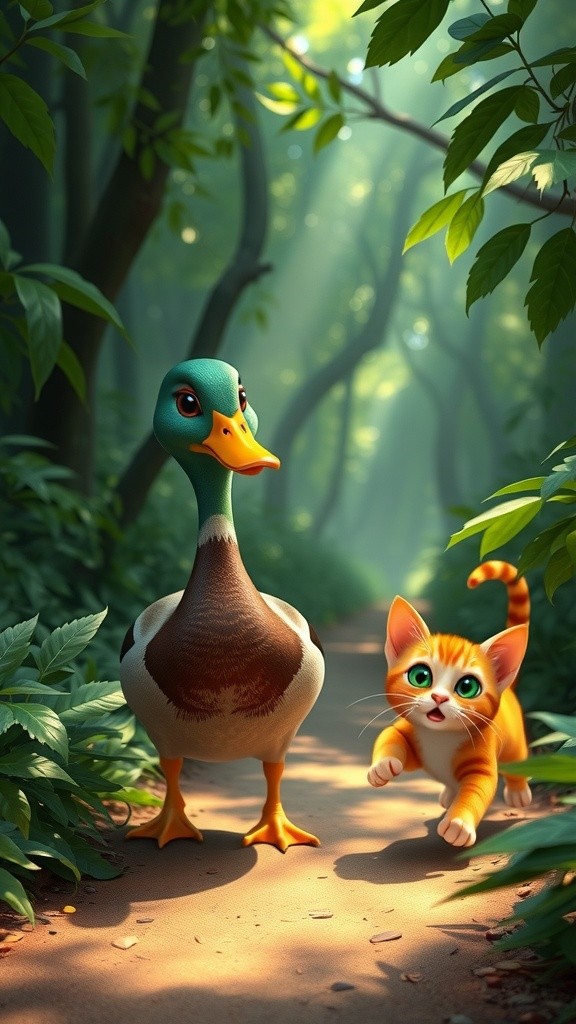 Kwak dan Meong: Petualangan Menyelamatkan Harimau