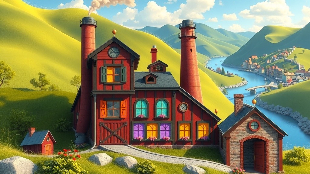 The Little Factory of Wonders: A Tale of Care and Creativity