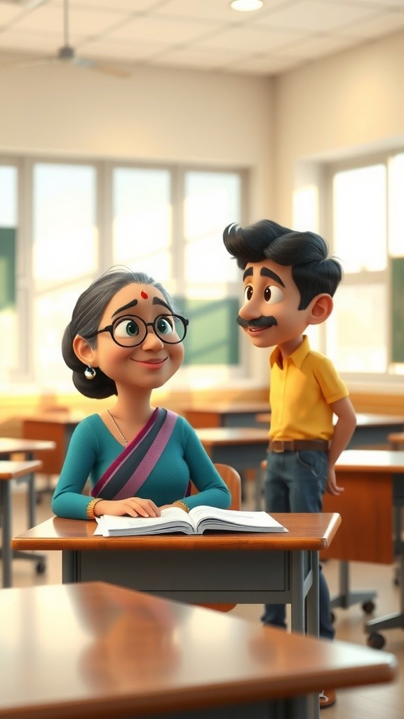 संतोष की गणित परीक्षा की मजेदार कहानी
