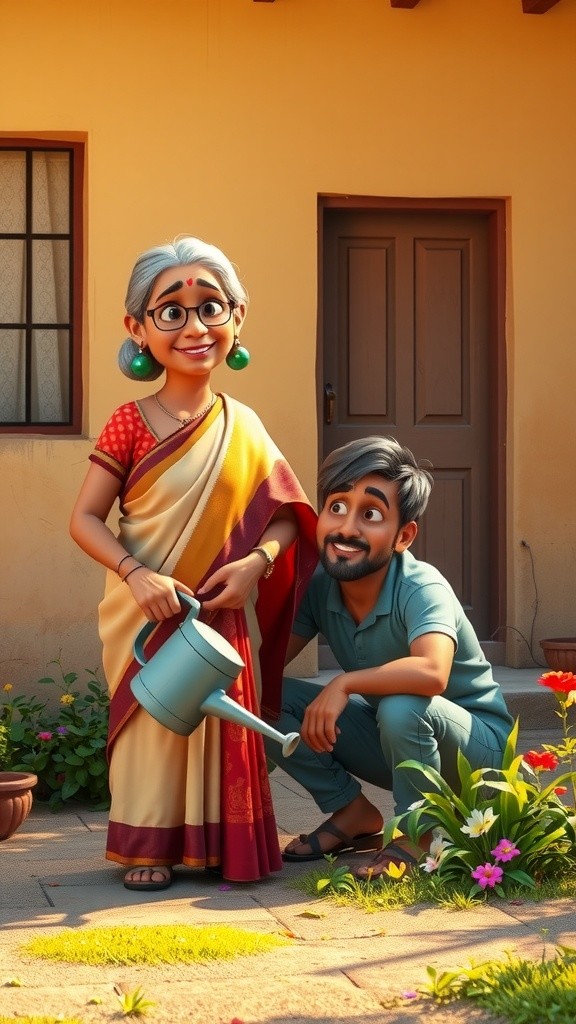 माँ का आशीर्वाद: मेहनत से सफलता की कहानी