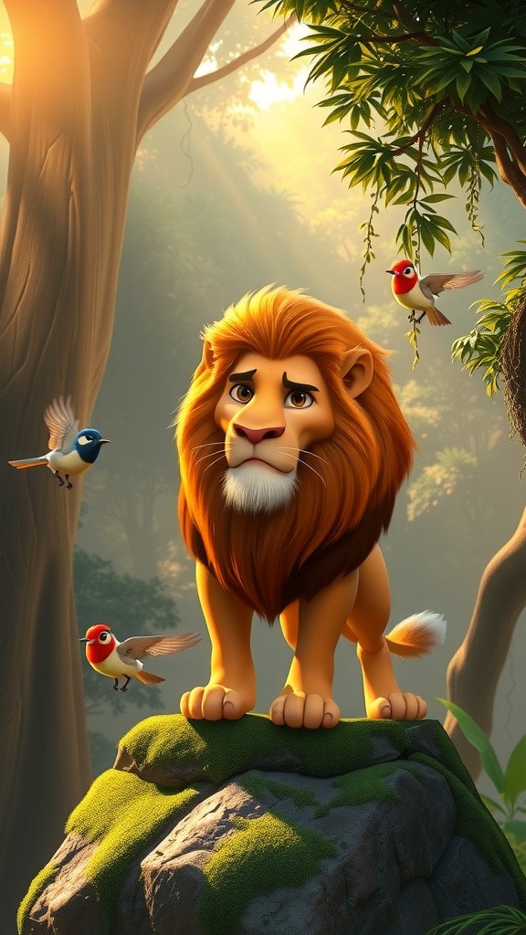 The Mighty and the Tiny: A Jungle Tale of Friendship