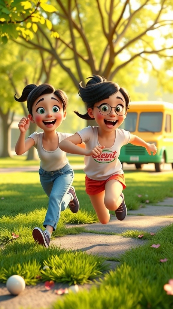 Friendship Over Ice Cream