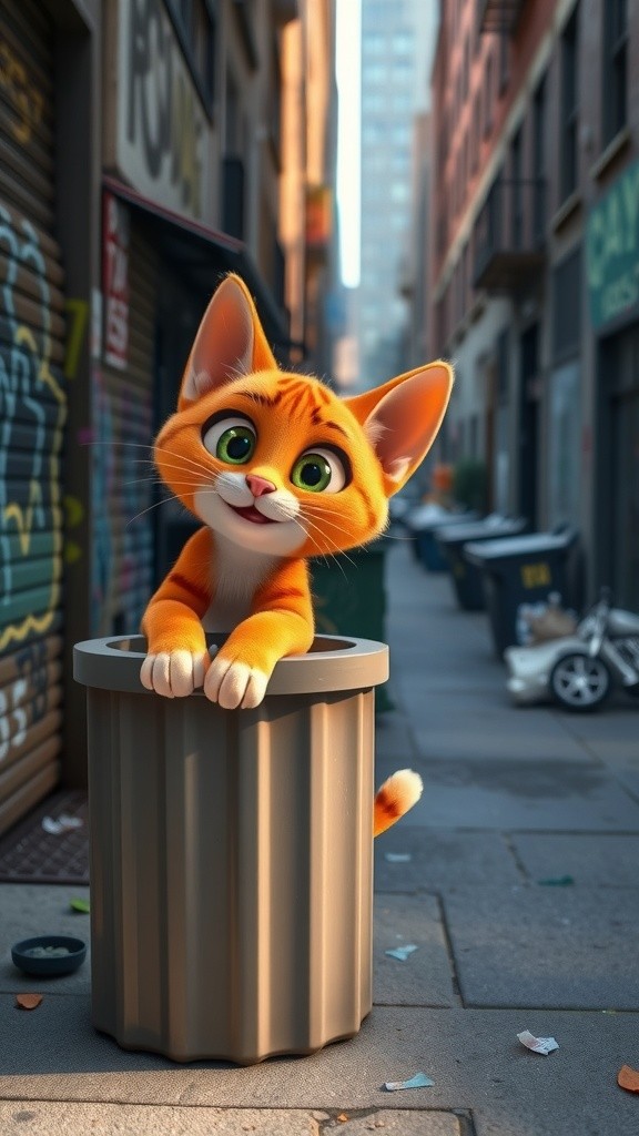 The Hardworking Cat's Journey to Success (copy)