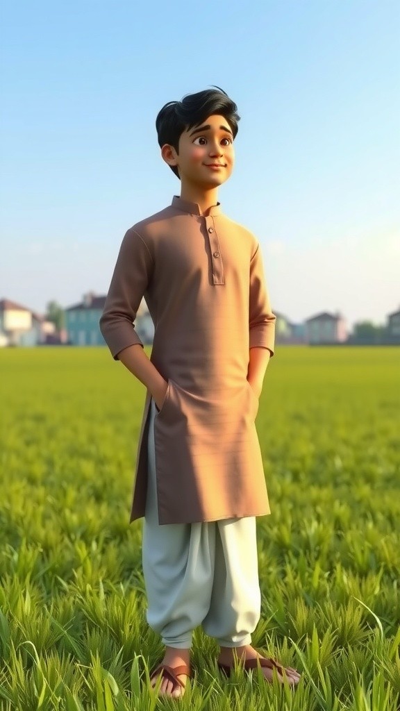 Muhammad Ali's Gratitude in Pakistani Attire