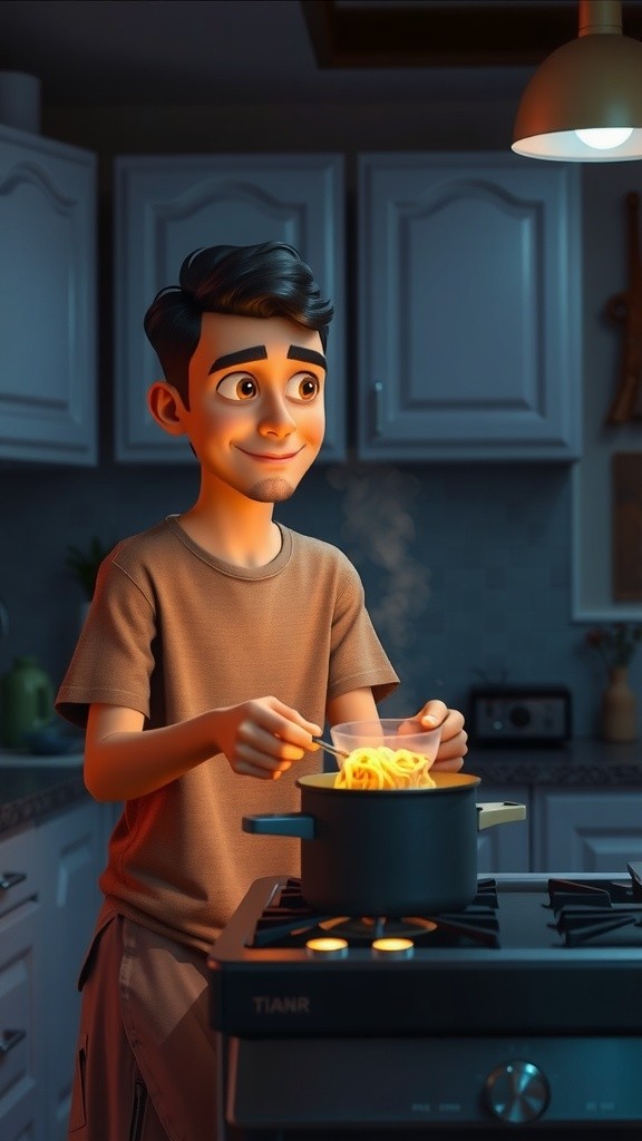 Mie Dingin Budi: Gagal Masak!