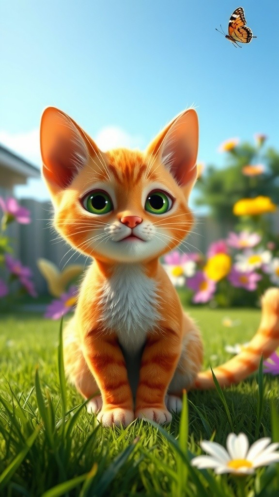 Puspus and the Blue Butterfly Adventure