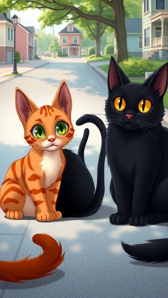 बिल्लियों की मीटिंग का मजेदार नतीजा