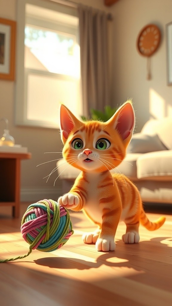 Emotional Catchy Cat Animation for Your Subscription!