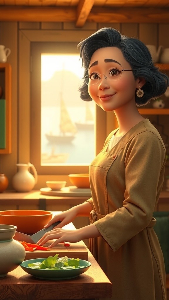 Ada's Calm Before the Exam