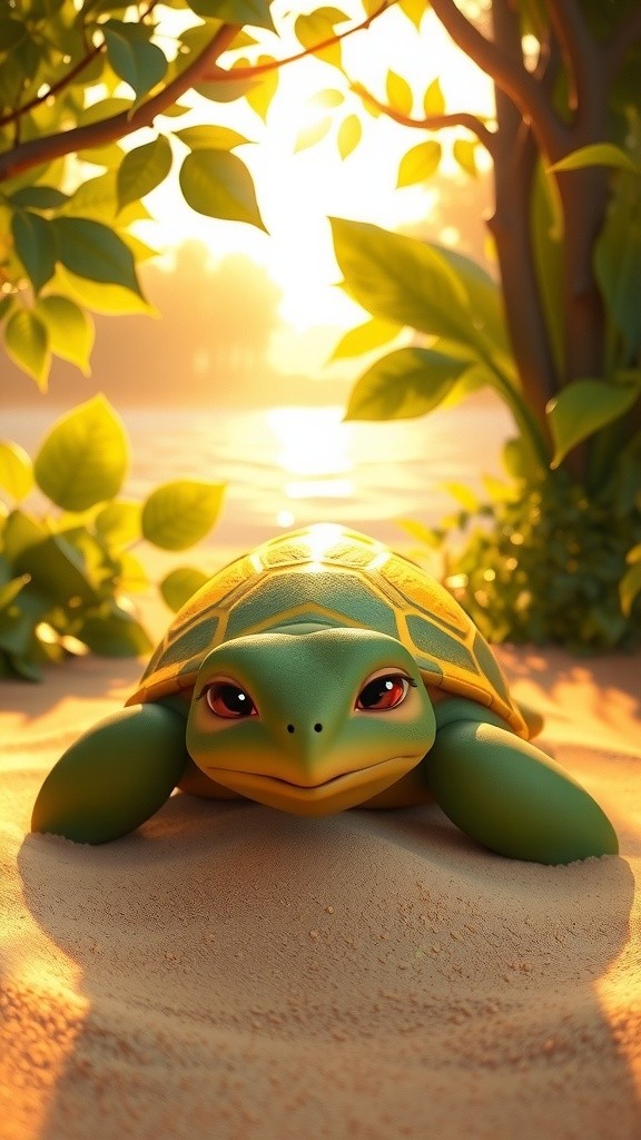 Trevor the Tiny Turtle's Strawberry Adventure
