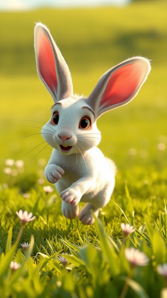 The Cat That Showed Mercy: A Rabbit's Brave Chase