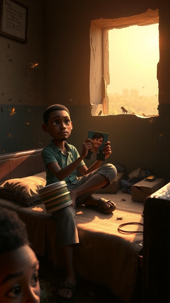 The Struggles of an Orphaned Nigerian Boy