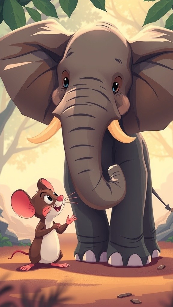 Tiny Mouse, Great Friendship: The Tale of an Unlikely Duo