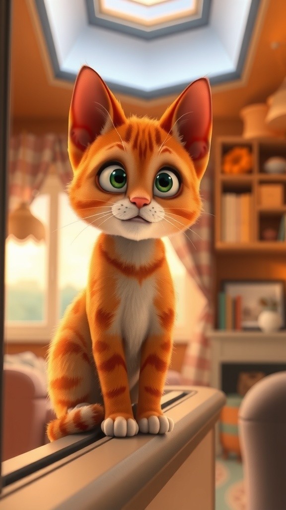 Whiskers' Adventure: A Journey into the Unknown