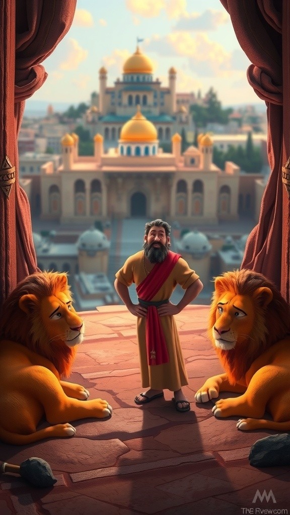 Daniel's Faith and the Lions' Den
