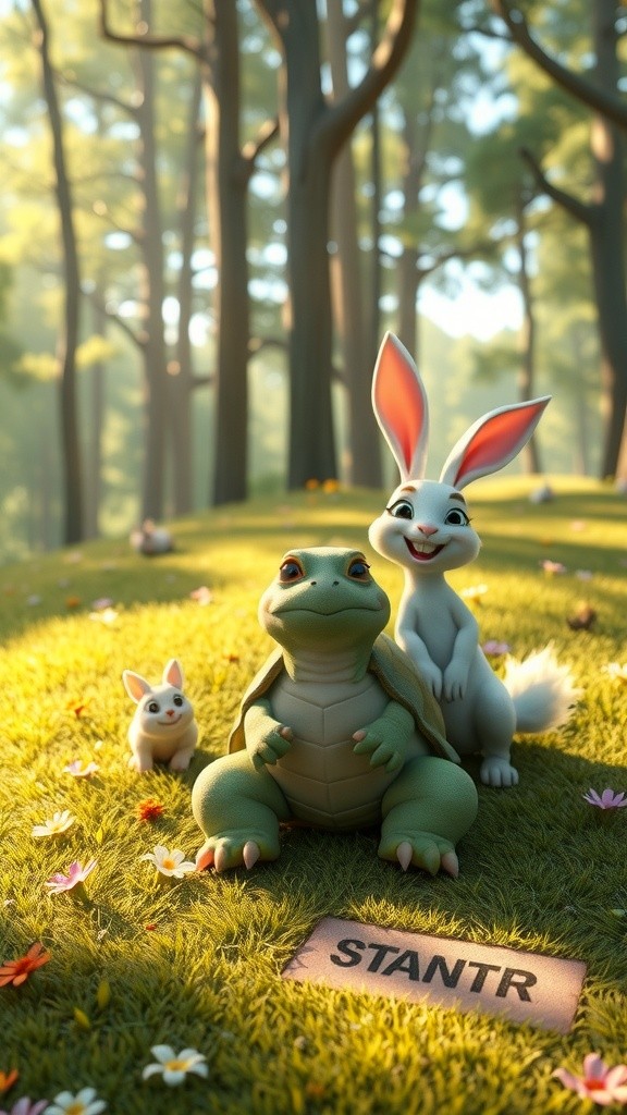 कछुआ और खरगोश: दौड़ की कहानी