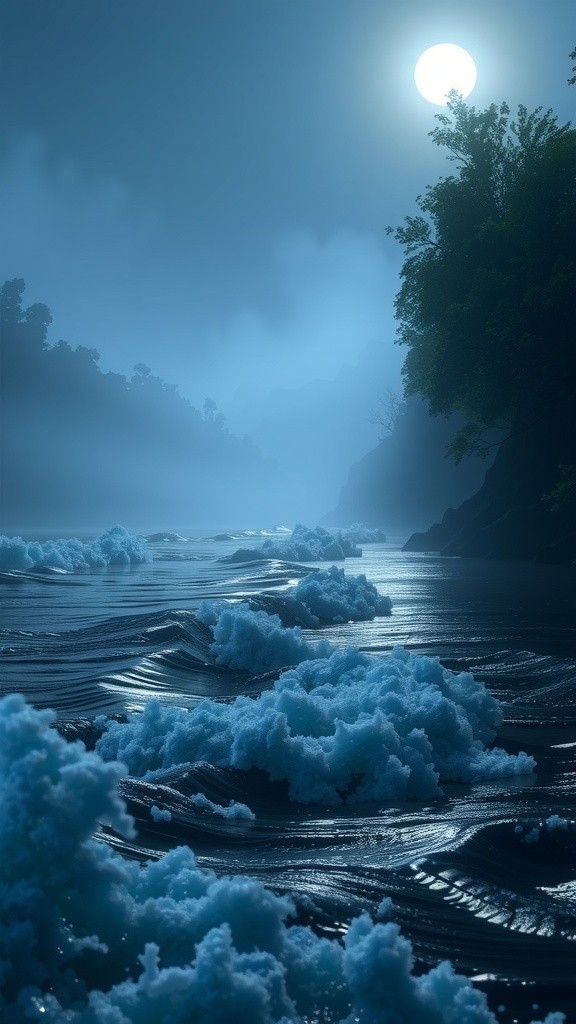 Crying Baby by the River