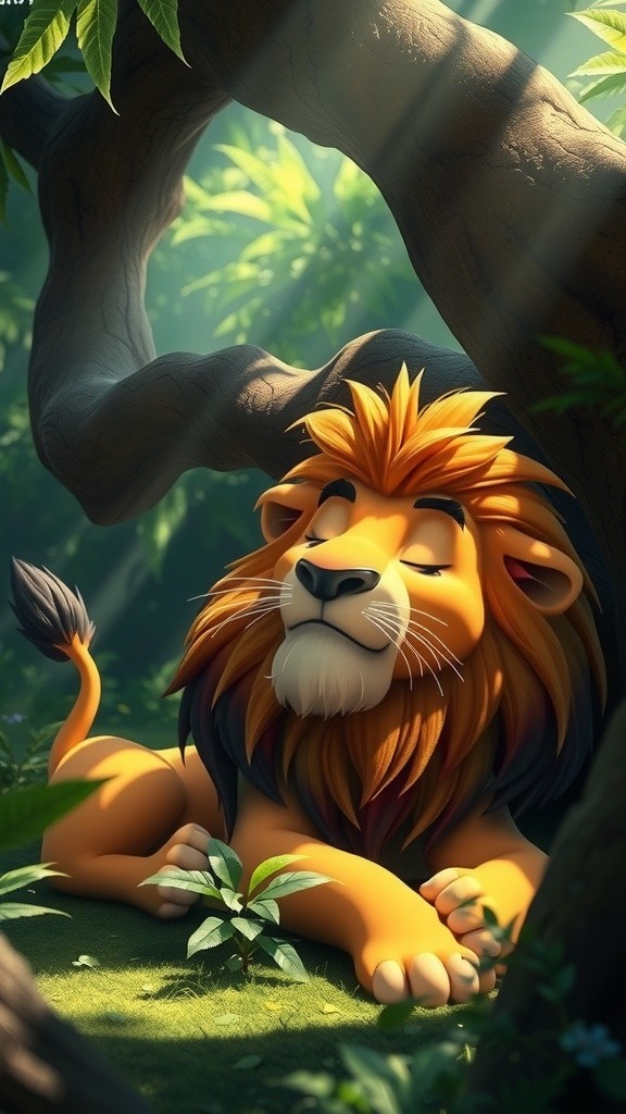 The Lion and the Monkey