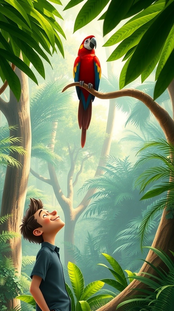 Pizza-Loving Parrot Waits for Delivery! 🍕🦜😂