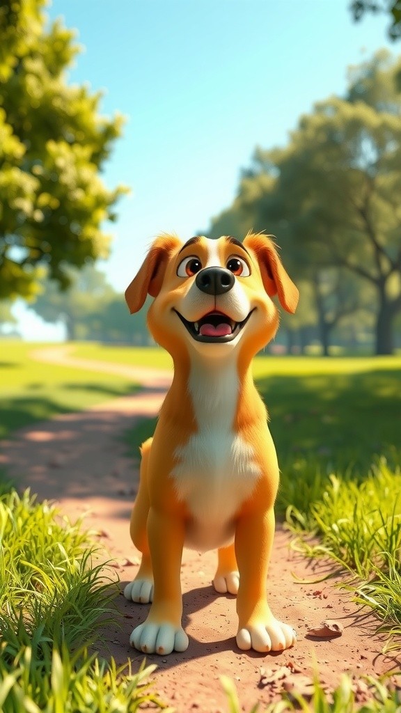 Rover: The Fluffy Golden Companion