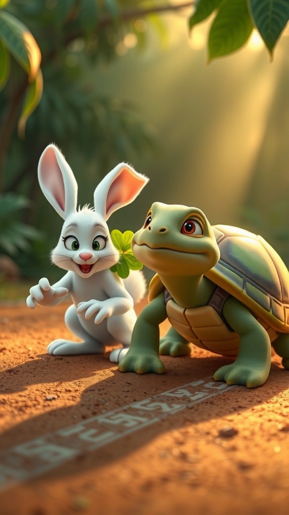 कछुए और खरगोश की कहानी