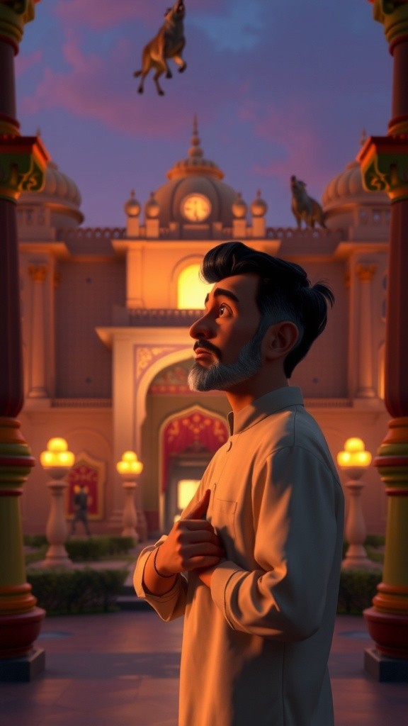 The Vizier's Selfish Deceit: Jackals' Crying Consequences