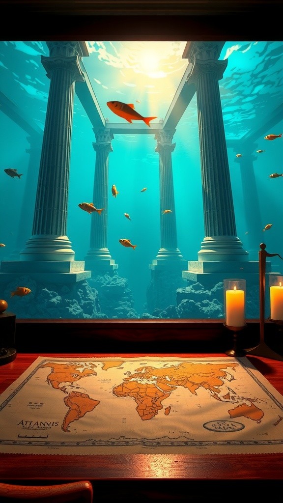رحلة إلى أطلانتس: البحث عن المدينة المفقودة
