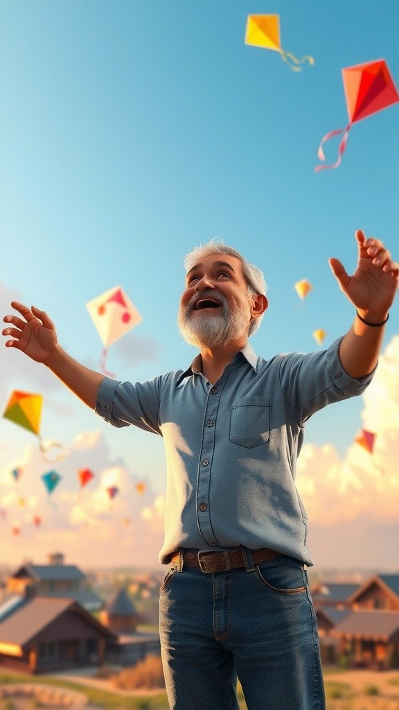 Kite Dreams: A Boy's Flight