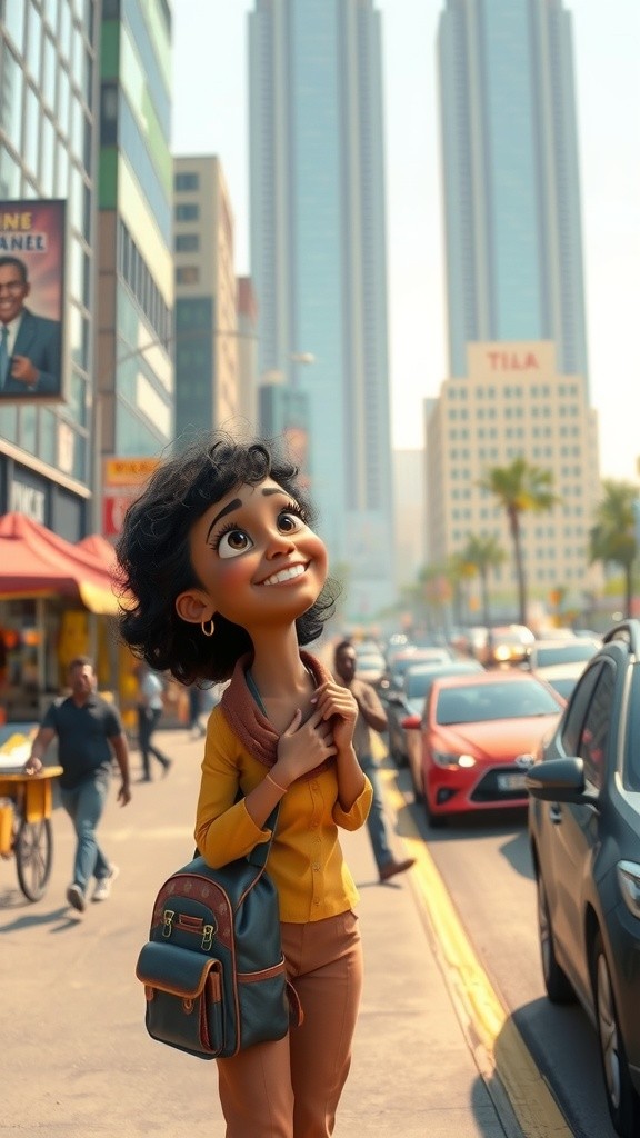 First Time in the Village: An Urban African Girl's Adventure