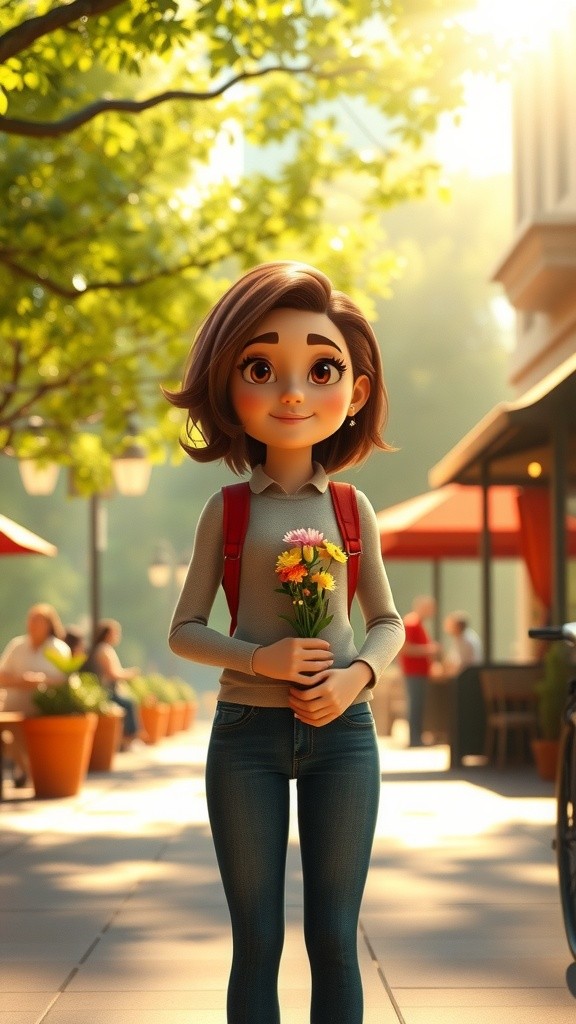 A Young Girl's Quest for Love