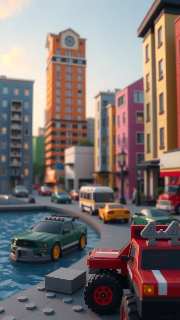 Pertarungan Epik: Godzilla vs Ultraman LEGO