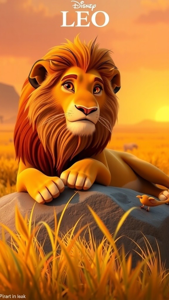 The Majestic Leo: A Tale of the Golden Lion