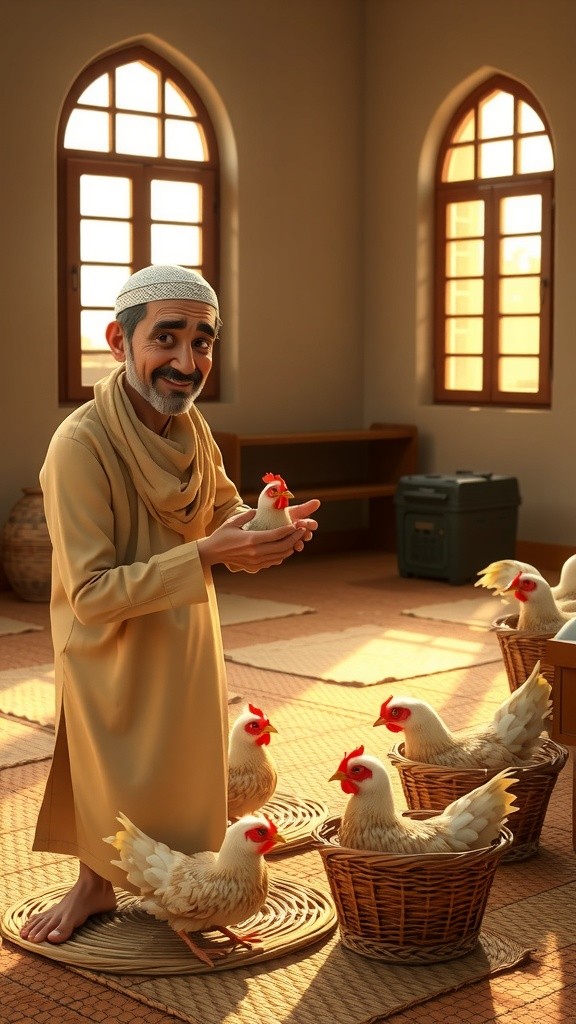 The Lesson of the Chicken: Always Being Seen by God