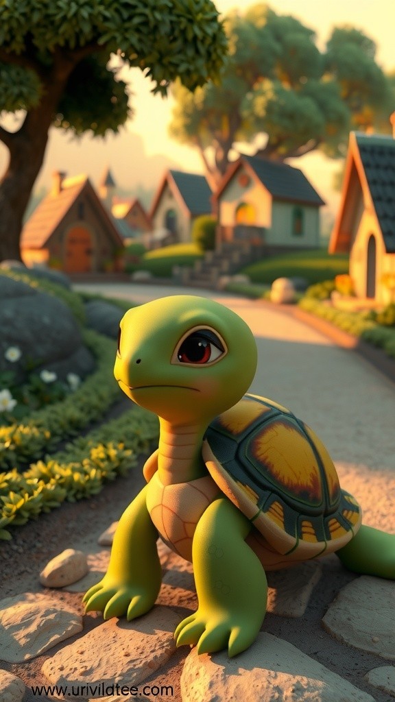 Tobby the Tortoise's Race Against Reality