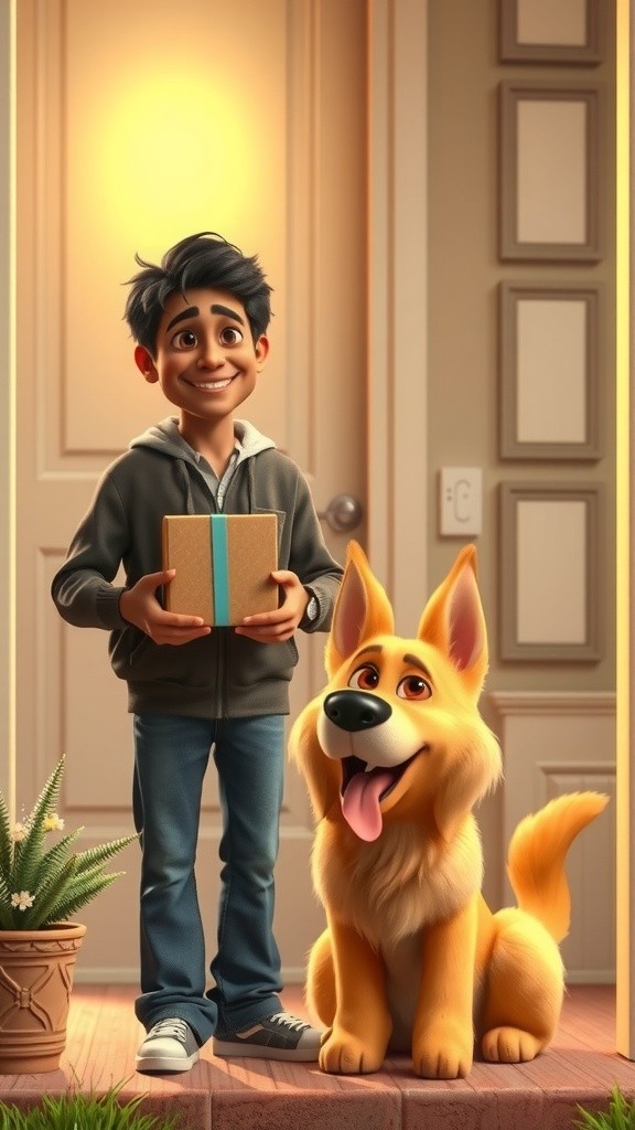 Talking Dog Gets His Treats!