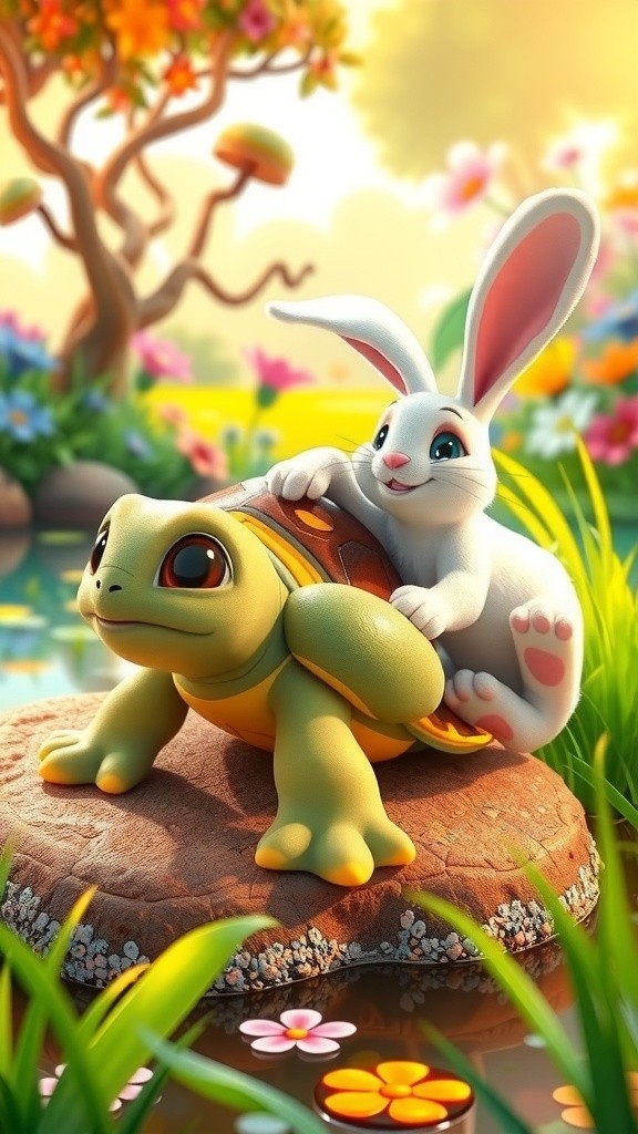 Terry the Tortoise and Harry the Hare: A Race to Remember!