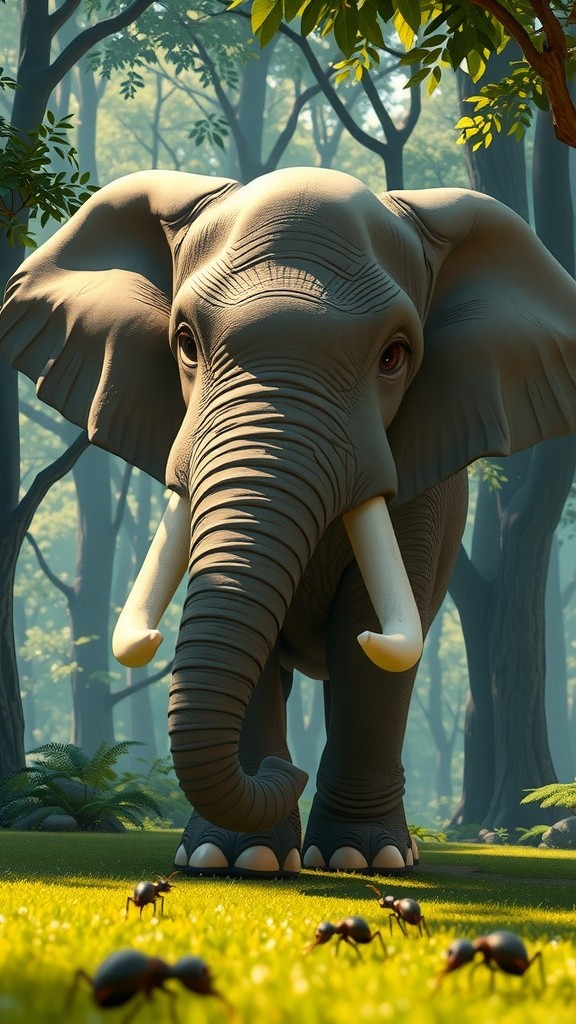 Gajah dan Permintaan Konyolnya