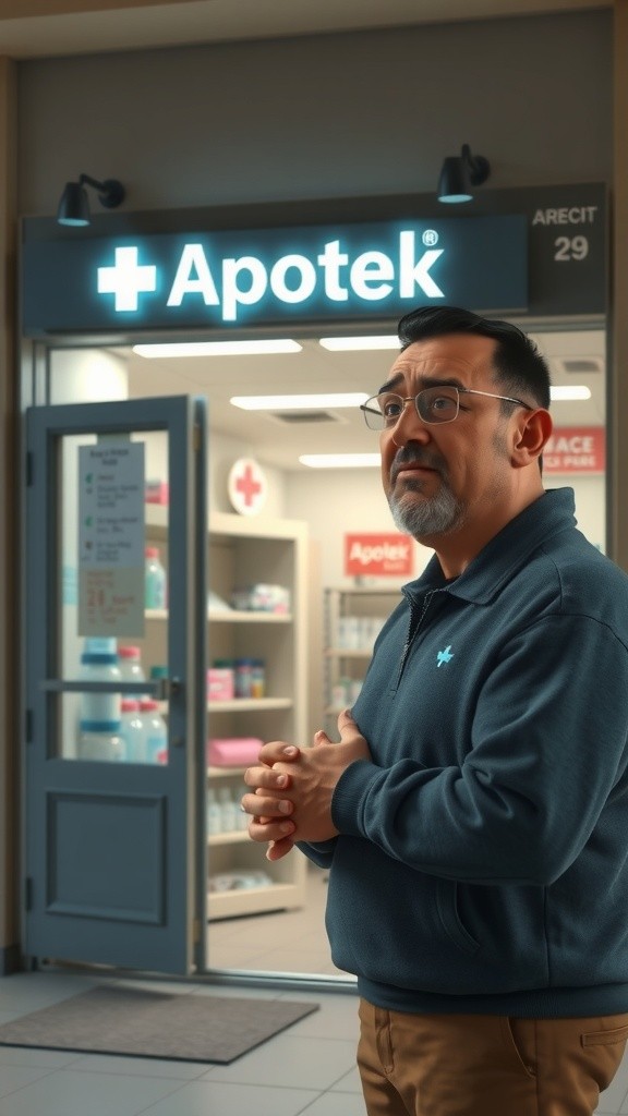 Bapak yang Salah Minum Obat Kuat