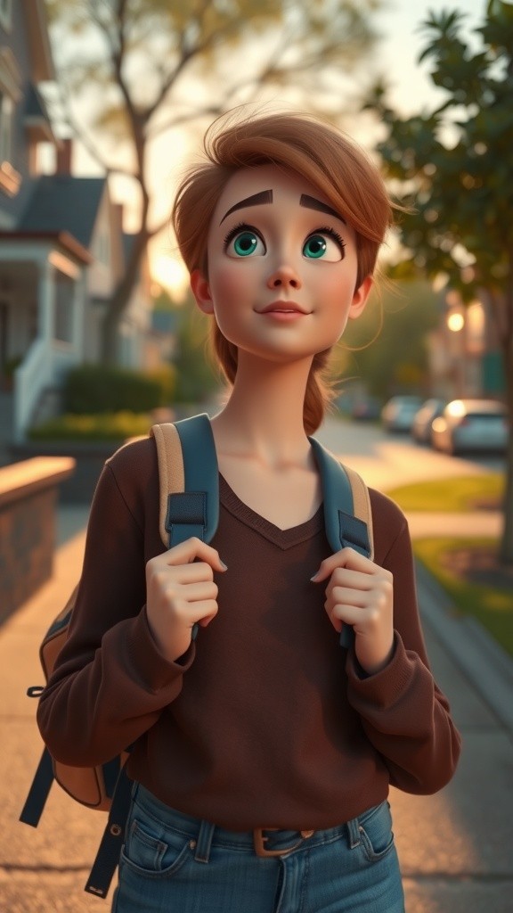 A Girl's Journey Through Loss on Her First Day of School